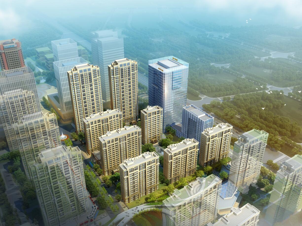 中建聯(lián)合|海爾云谷、云璽精品小區(qū)完美通過竣工驗收(圖1)