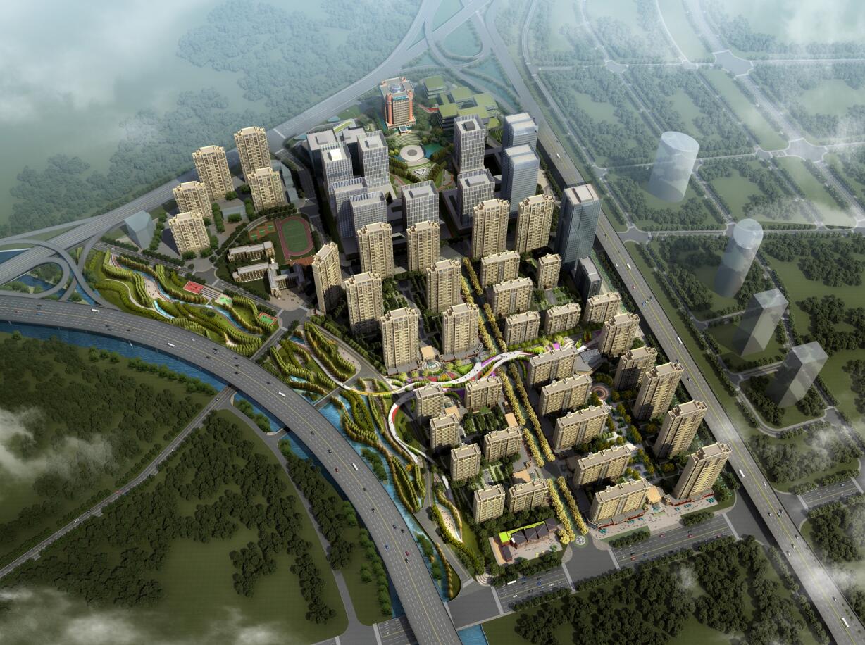 中建聯(lián)合|海爾云谷、云璽精品小區(qū)完美通過竣工驗收(圖2)