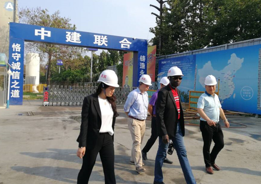 貝寧駐華大使訪問(wèn)中建聯(lián)合(圖1) 貝寧駐華大使訪問(wèn)中建聯(lián)合(圖1)