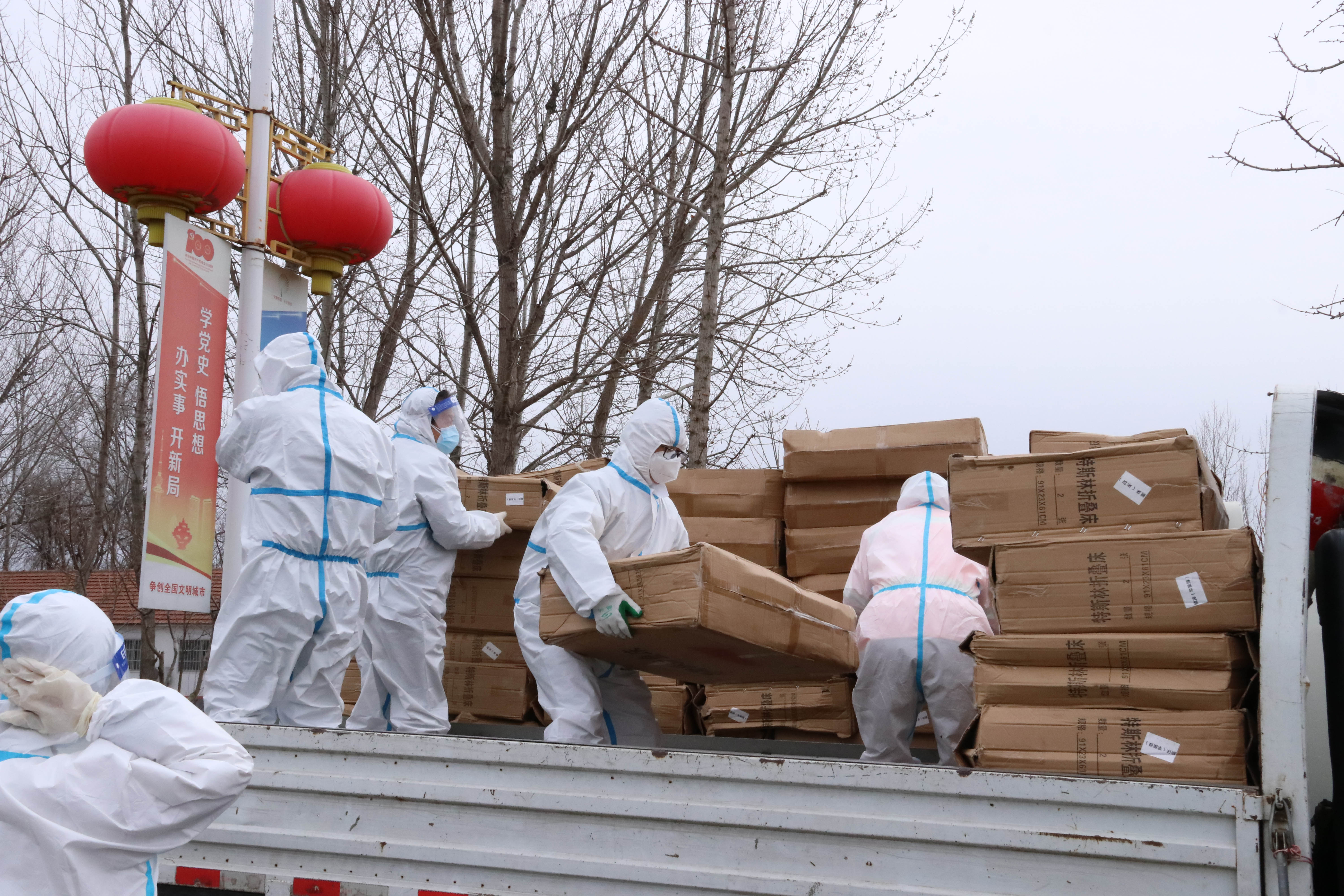 “疫”不容辭|中建聯(lián)合攜手嶗山區(qū)建筑業(yè)協(xié)會(huì)助力萊西，共同抗疫(圖3)