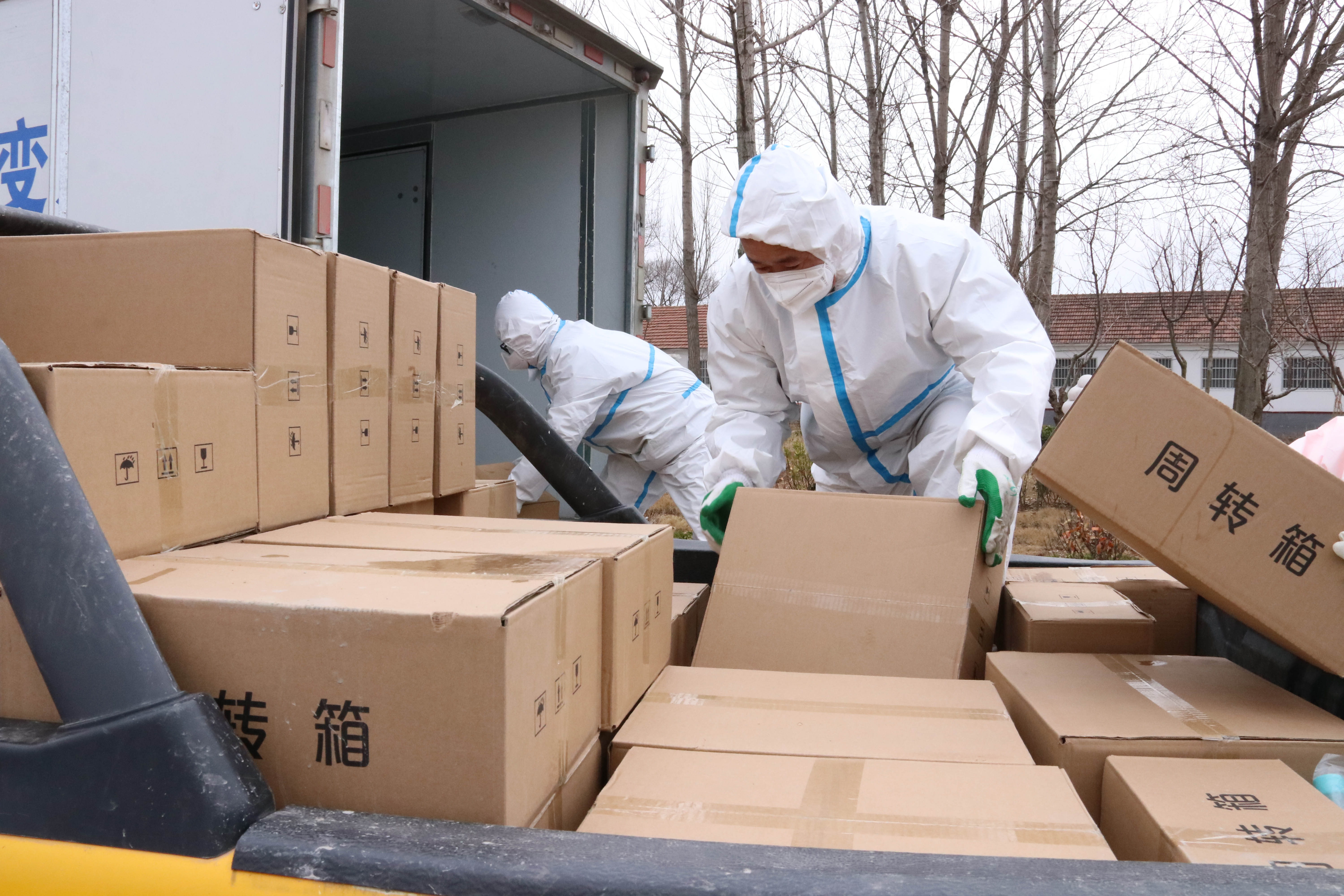 “疫”不容辭|中建聯(lián)合攜手嶗山區(qū)建筑業(yè)協(xié)會(huì)助力萊西，共同抗疫(圖4)