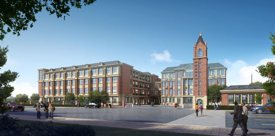 獻(xiàn)禮第38個(gè)教師節(jié)，中建聯(lián)合承建的新三屯小學(xué)綜合樓正式封頂(圖1)