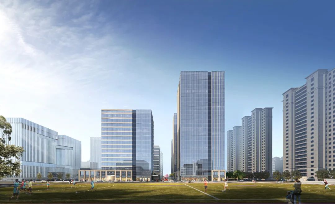 傾心匠筑，未來可期|德才創(chuàng)新中心辦公樓喜封金頂(圖4)