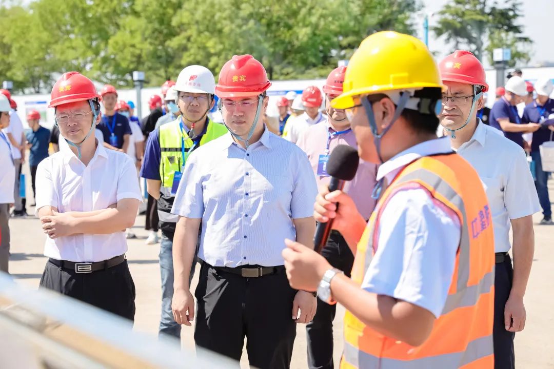 精益管理|青島高新技術(shù)產(chǎn)業(yè)開發(fā)區(qū)建設部組織區(qū)施工、監(jiān)理單位到中建聯(lián)合項目地觀摩考察(圖4)