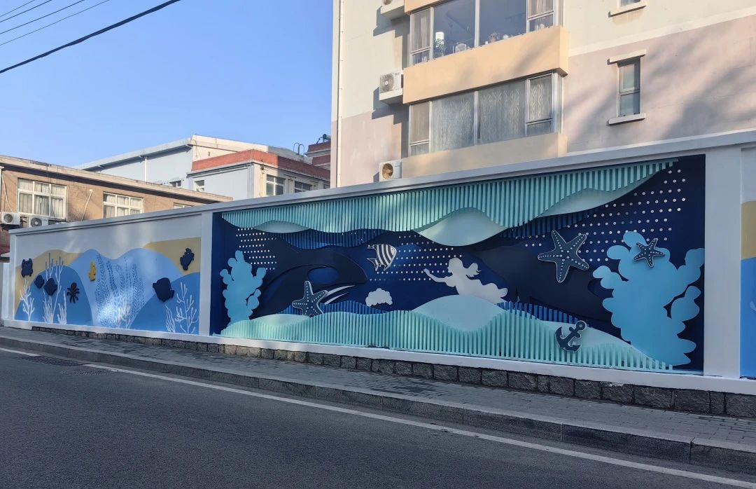 青島市城市更新和城市建設(shè)總指揮部對(duì)中建聯(lián)合市南區(qū)金湖路海洋特色街區(qū)項(xiàng)目開展觀摩(圖6)