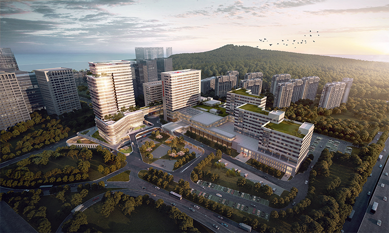 青島大學(xué)附屬醫(yī)院國(guó)際醫(yī)療中心(圖1)