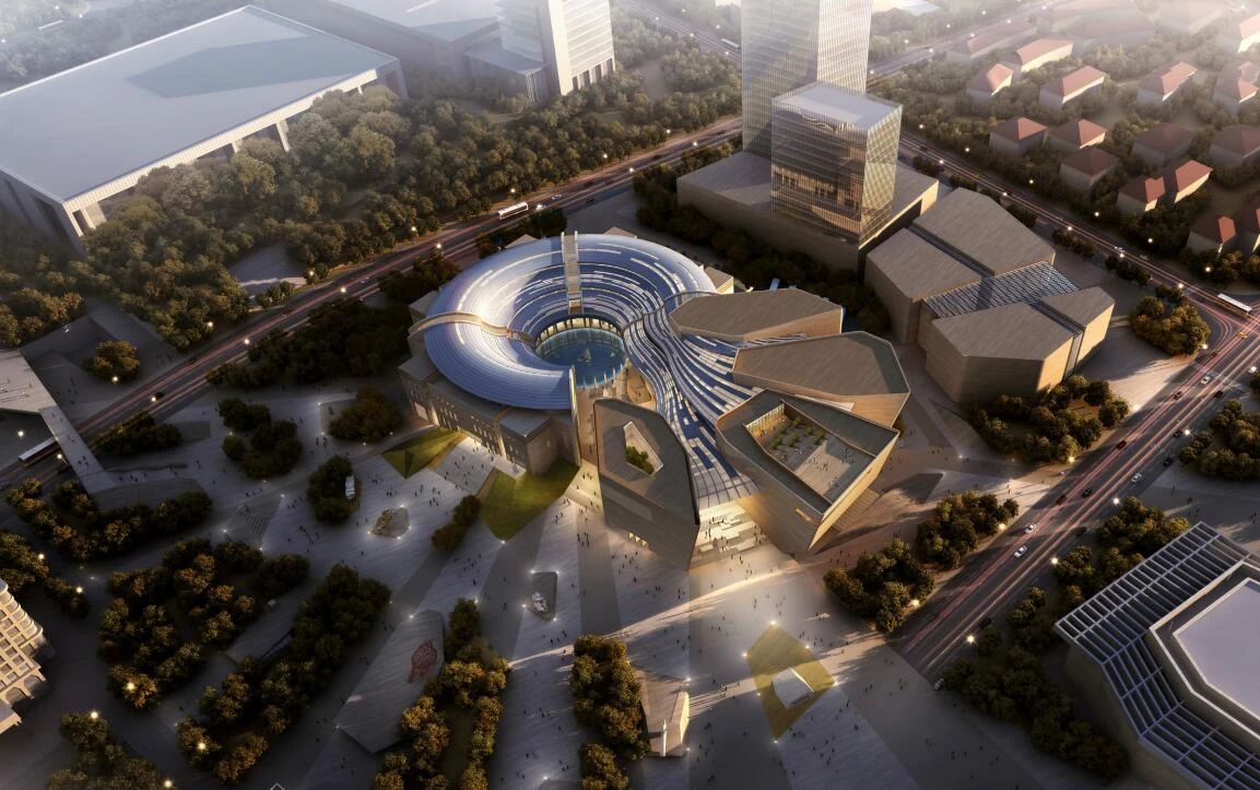 中建聯(lián)合|打造城市文化新空間，青島博物館擴(kuò)建工程正式開工(圖6)